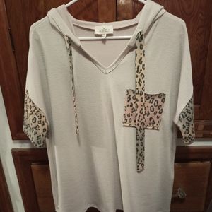 Hopely hooded Tshirt